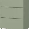 Komoda Savoca 1478 v barvi taupe zelena