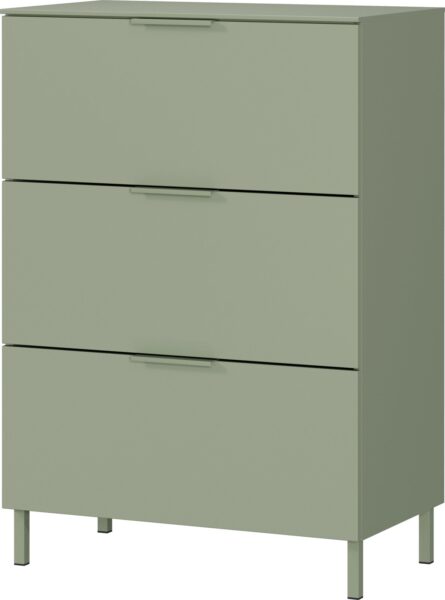 Komoda Savoca 1478 v barvi taupe zelena