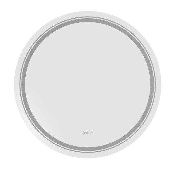 Kupaonsko ogledalo LED Dover, promjer 80 cm