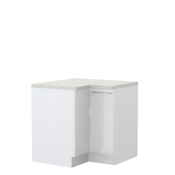 Kuhinjska kotna spodnja omarica z dvojnimi vrati Highline R-UG-2K/3, 94 cm, izrez izdelka