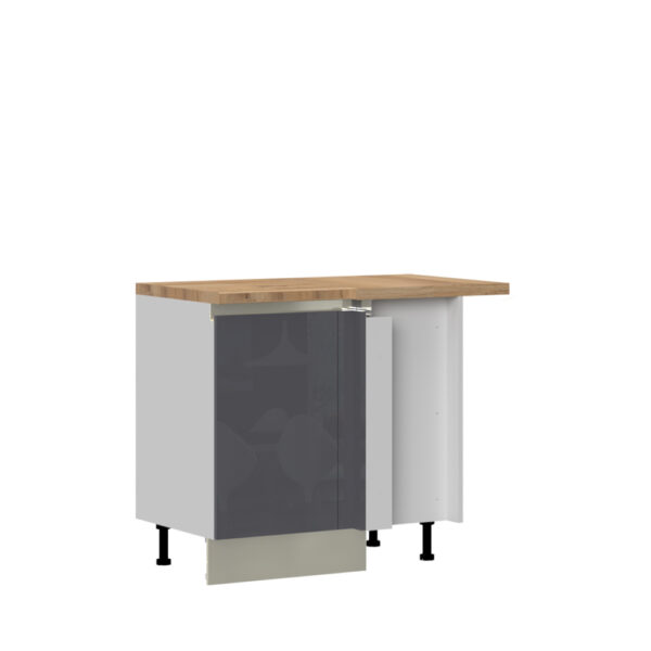 Kuhinjska kotna spodnja omarica z enimi vrati, levo odpiranje Infinity R-UG-1KL/5, 109 cm, izrez izdelka
