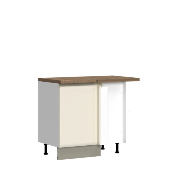 Kuhinjska kotna spodnja omarica z enimi vrati, levo odpiranje Invictus R-UG-1KL/6, 109 cm, izrez izdelka
