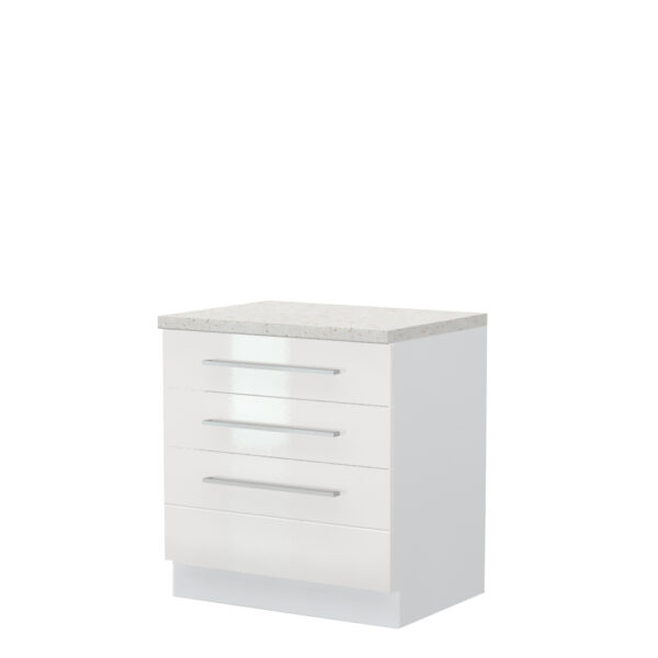 Kuhinjski donji element s tri ladice Highline R-80-3MBOX/3, 80 cm