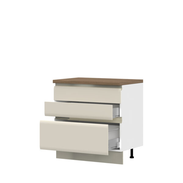 Kuhinjska spodnja omarica s tremi predali Invictus R-90-3MBOX/6, 90 cm, izrez izdelka