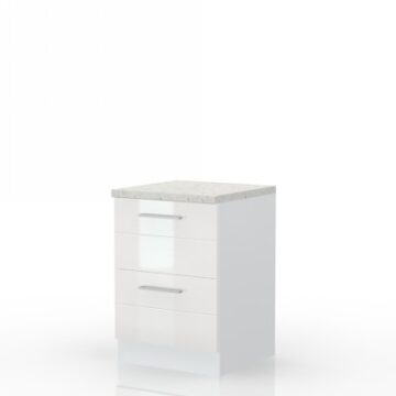 Kuhinjska spodnja omarica z dvema predaloma Highline R-60-2MBOX/3, 60 cm, izrez izdelka