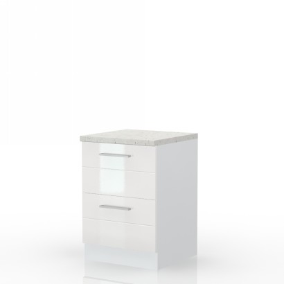 Kuhinjska spodnja omarica z dvema predaloma Highline R-60-2MBOX/3, 60 cm, izrez izdelka