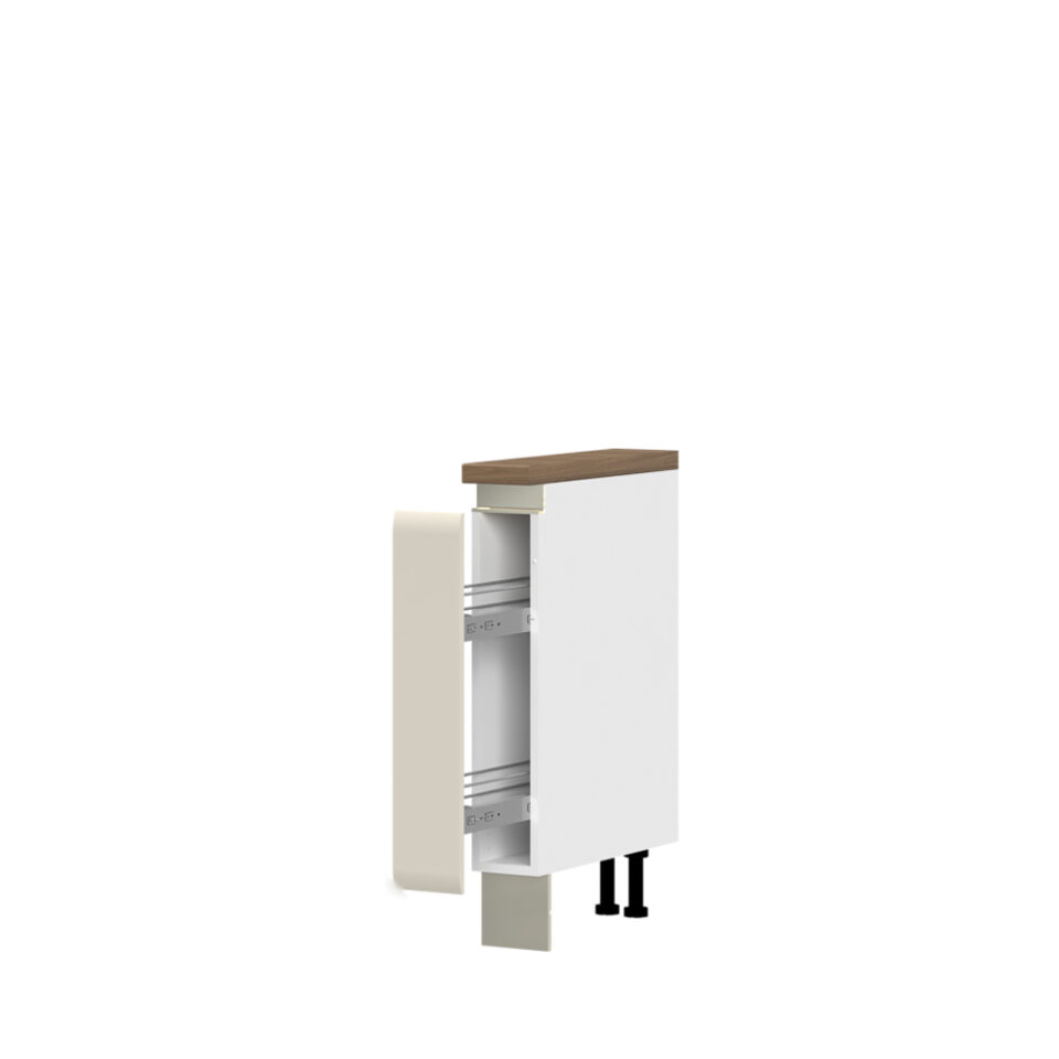 Kuhinjska spodnja omarica z enimi vrati Invictus R-15-1K/6, 15 cm, izrez izdelka