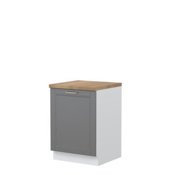 Kuhinjska spodnja omarica z enimi vrati Tara R-60-1K/4, 60 cm, izrez izdelka