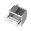 Kuhinjska spodnja omarica za korito z dvema predaloma Highline R-80-2MZ/3, 80 cm, izrez izdelka