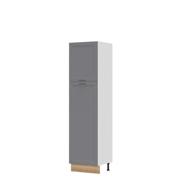 Kuhinjska visoka omara za vgradni hladilnik, z dvojnimi vrati Tara K23-60-2KV/4, 60 cm, izrez izdelka