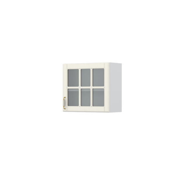 Kuhinjski gornji viseći element s staklenim vratima Evergreen V5-60-1KS/4, 60 cm, visina 55 cm