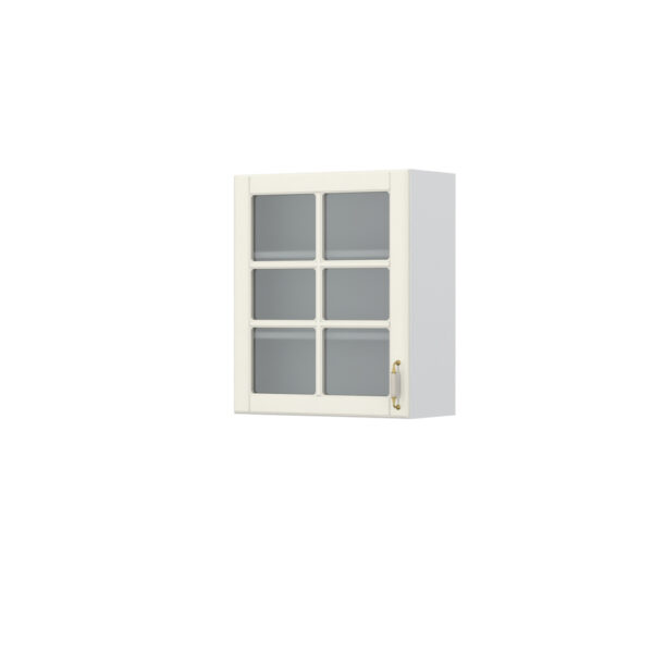 Kuhinjski gornji viseći element s staklenim vratima Evergreen V7-60-1KS/4, 60 cm, visina 72 cm