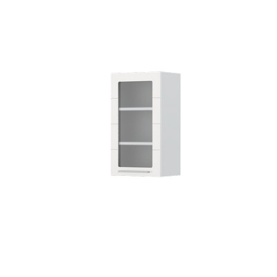 Kuhinjski gornji viseći element s staklenim vratima Highline V7-40-1KS/3, 40 cm, visina 72 cm