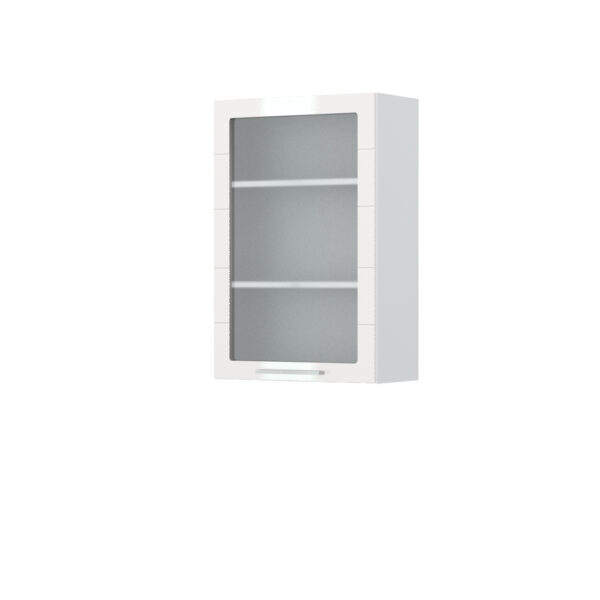 Kuhinjski gornji viseći element s staklenim vratima Highline V9-60-1KS/3, 60 cm, visina 91 cm