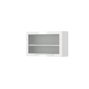 Kuhinjska zgornja viseča omarica z dvižnimi steklenimi vrati Highline V5-90-1KSP/3, 90 cm, višina 55 cm, izrez izdelka