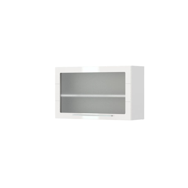 Kuhinjska zgornja viseča omarica z dvižnimi steklenimi vrati Highline V5-90-1KSP/3, 90 cm, višina 55 cm, izrez izdelka