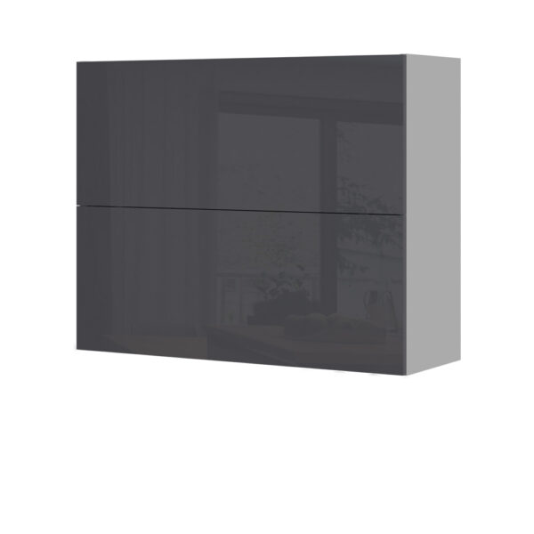 Kuhinjska zgornja viseča omarica z dvojnimi dvižnimi vrati Infinity V7-90-2KP/5, 90 cm, višina 72 cm, izrez izdelka