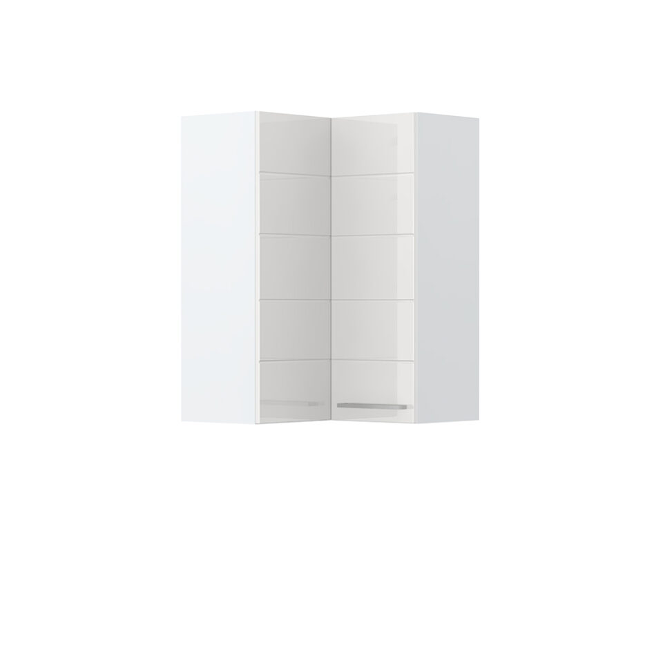 Kuhinjska zgornja viseča omarica z dvojnimi vrati Highline V9-UG-2K/3, 64 cm, višina 91 cm, izrez izdelka