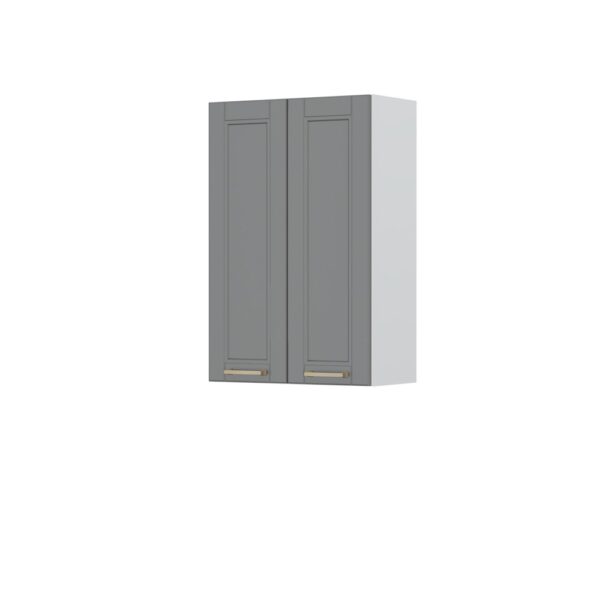 Kuhinjska zgornja viseča omarica z dvojnimi vrati Tara V9-60-2K/4, 60 cm, višina 91 cm, izrez izdelka