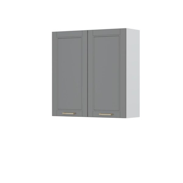 Kuhinjska zgornja viseča omarica z dvojnimi vrati Tara V9-90-2K/4, 90 cm, višina 91 cm, izrez izdelka