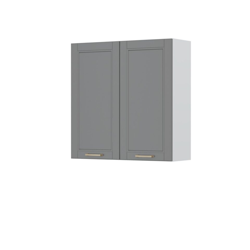Kuhinjska zgornja viseča omarica z dvojnimi vrati Tara V9-90-2K/4, 90 cm, višina 91 cm, izrez izdelka