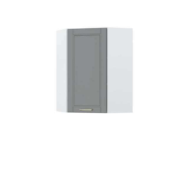 Kuhinjska zgornja viseča omarica z enimi vrati Tara V9-UG-1K/4, 64 cm, višina 91 cm, izrez izdelka