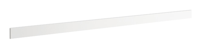 Kuhinjski cokel Vento 200 x 10 cm, Bela, izrez izdelka