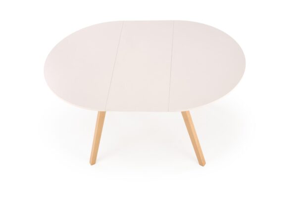 Okrugli blagovaonski stol na razvlačenje Ruben 102-142 cm