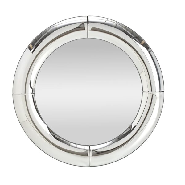 Okruglo zidno ogledalo Moon, promjer 80 cm