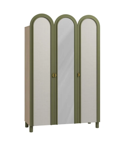 Trodjelni garderobni ormar Olive