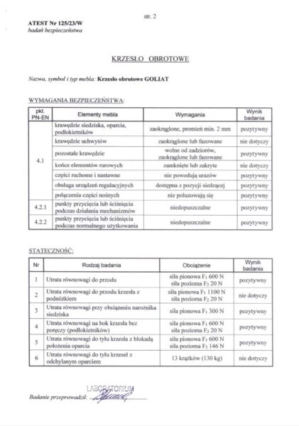 Uredska stolica Goliat