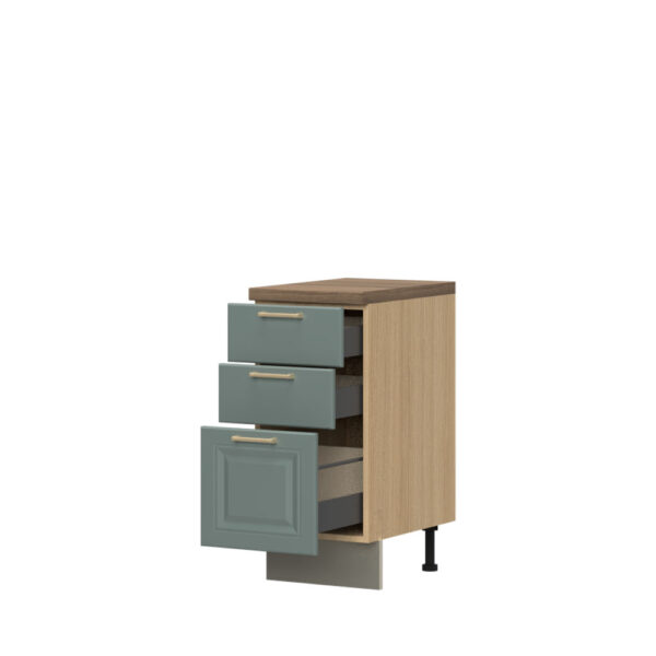 Kuhinjski donji ormarić Regent R-40-3MBOX/4, VIŠE BOJA