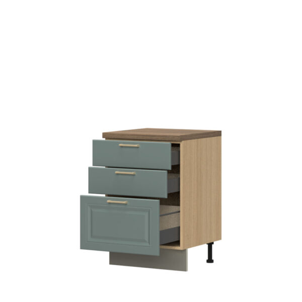 Kuhinjski donji ormarić Regent R-60-3MBOX/4, VIŠE BOJA