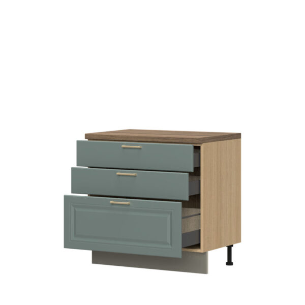 Kuhinjski donji ormarić Regent R-90-3MBOX/4, VIŠE BOJA