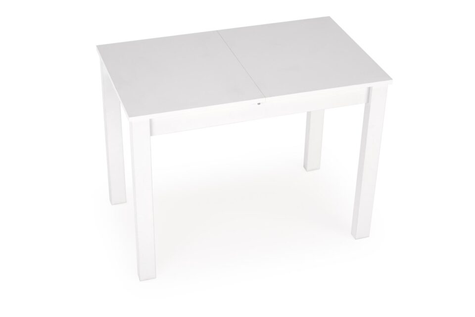 Raztegljiva jedilniška miza Gino 100-135 cm, Bela, izrez izdelka