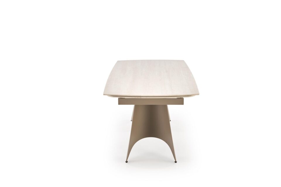 Raztegljiva jedilniška miza Salix 180-260 cm, Travertin / Kašmir, izrez izdelka