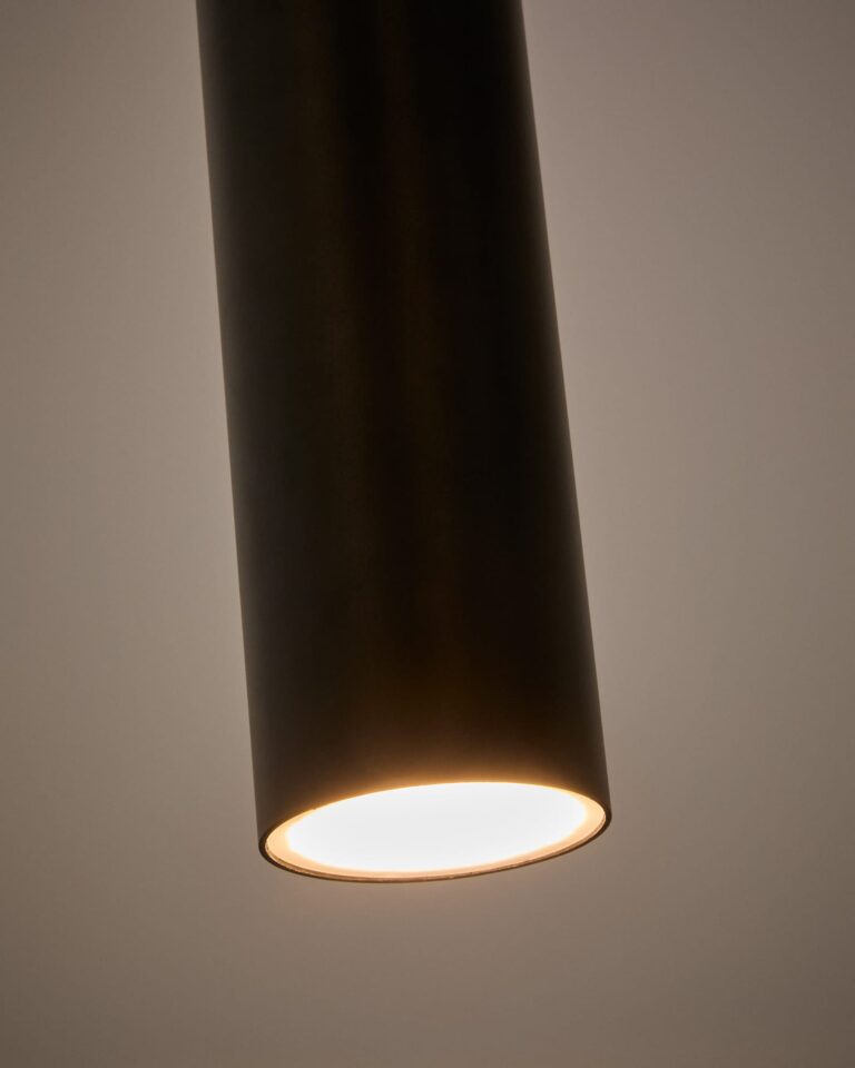 Viseča svetilka Andia, aluminijast valj, LED 7 W, 10 x 10 x 280 cm