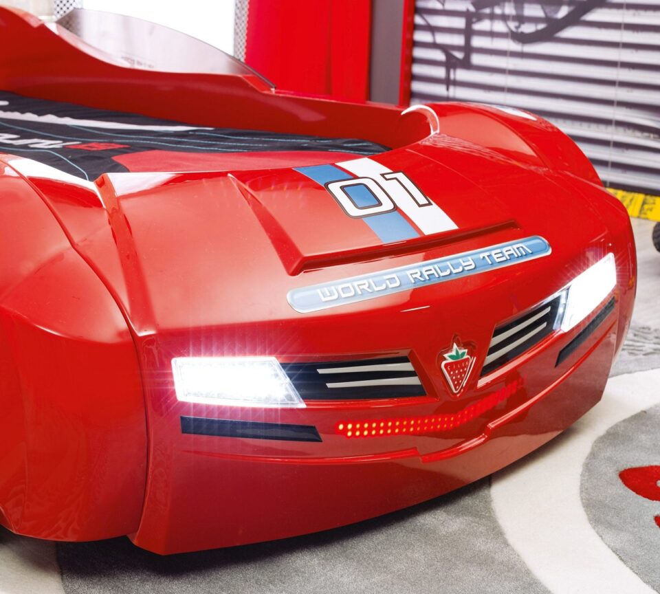 Prižgani LED žarometi avto postelje BiTurbo