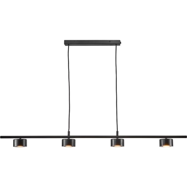 Clyde 4-Rail | Viseća svjetiljka | Crna