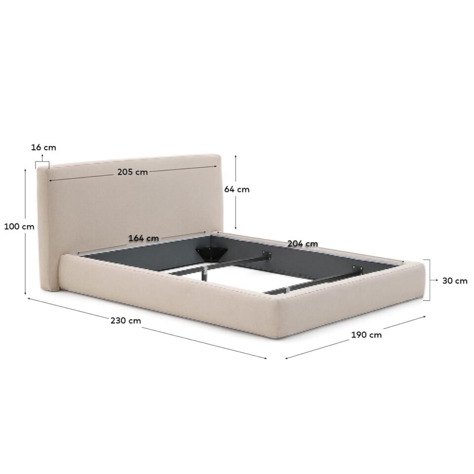 Postelja Blok 160 x 200, VEČ BARV