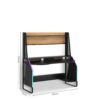 Gaming miza Black s polico za monitor
