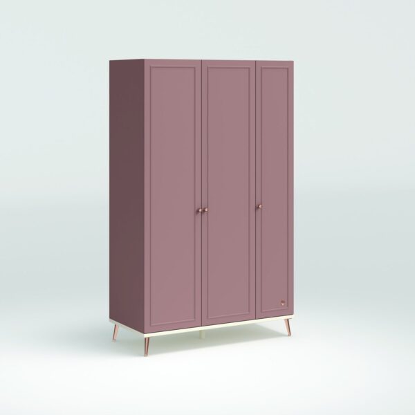 Trodijelni garderobni ormar Elegance, 127 x 209 x 58 cm