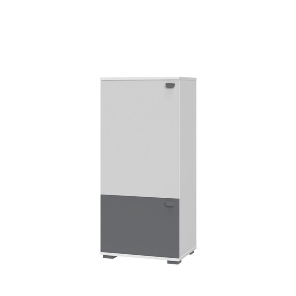 Omarica All Room Concept B1, fronte biserno siva in grafit