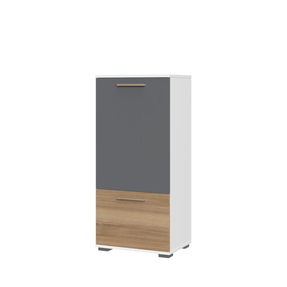 Omarica All Room Concept B1, fronte grafit in pacifik oreh