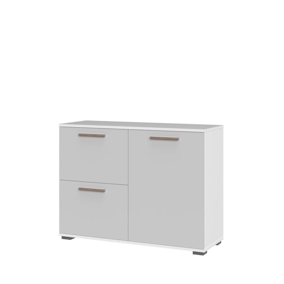 Komoda All Room Concept C2, fronte biserno siva
