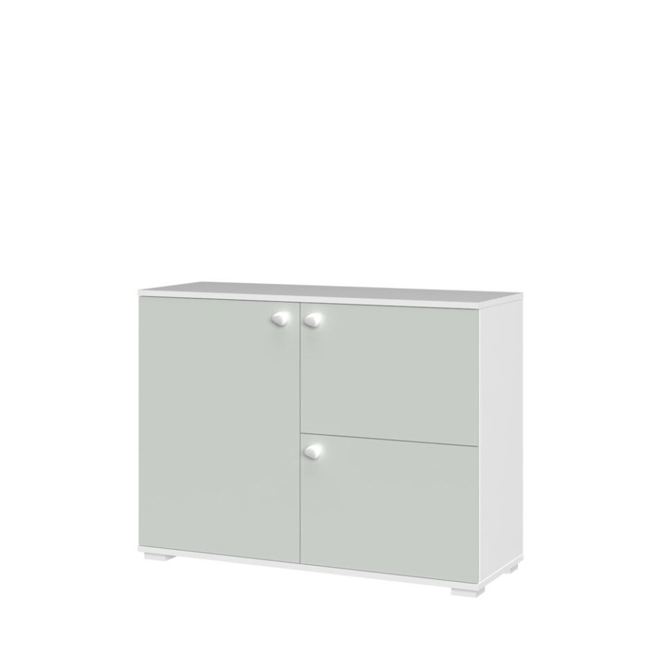 Komoda All Room Concept C2, fronte svetlo zelena