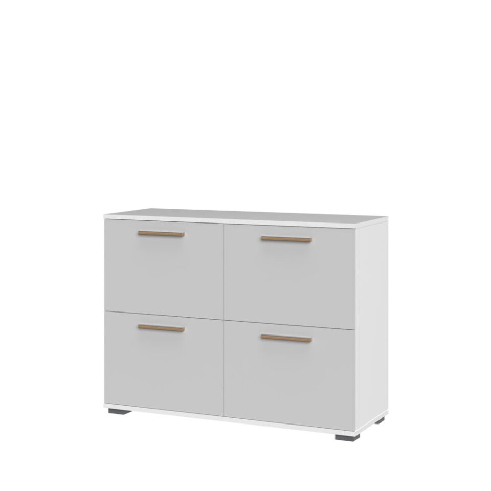 Komoda All Room Concept C3, fronte biserno siva