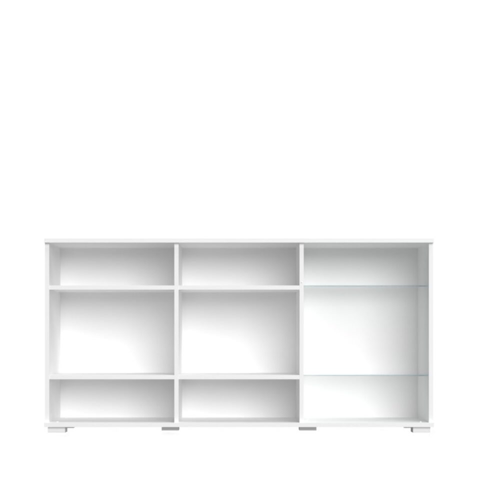 Komoda All Room Concept D3, notranjost brez front, raspored 1
