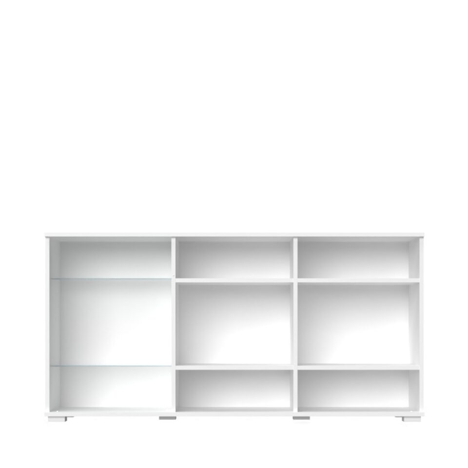 Komoda All Room Concept D3, notranjost brez front, raspored 2