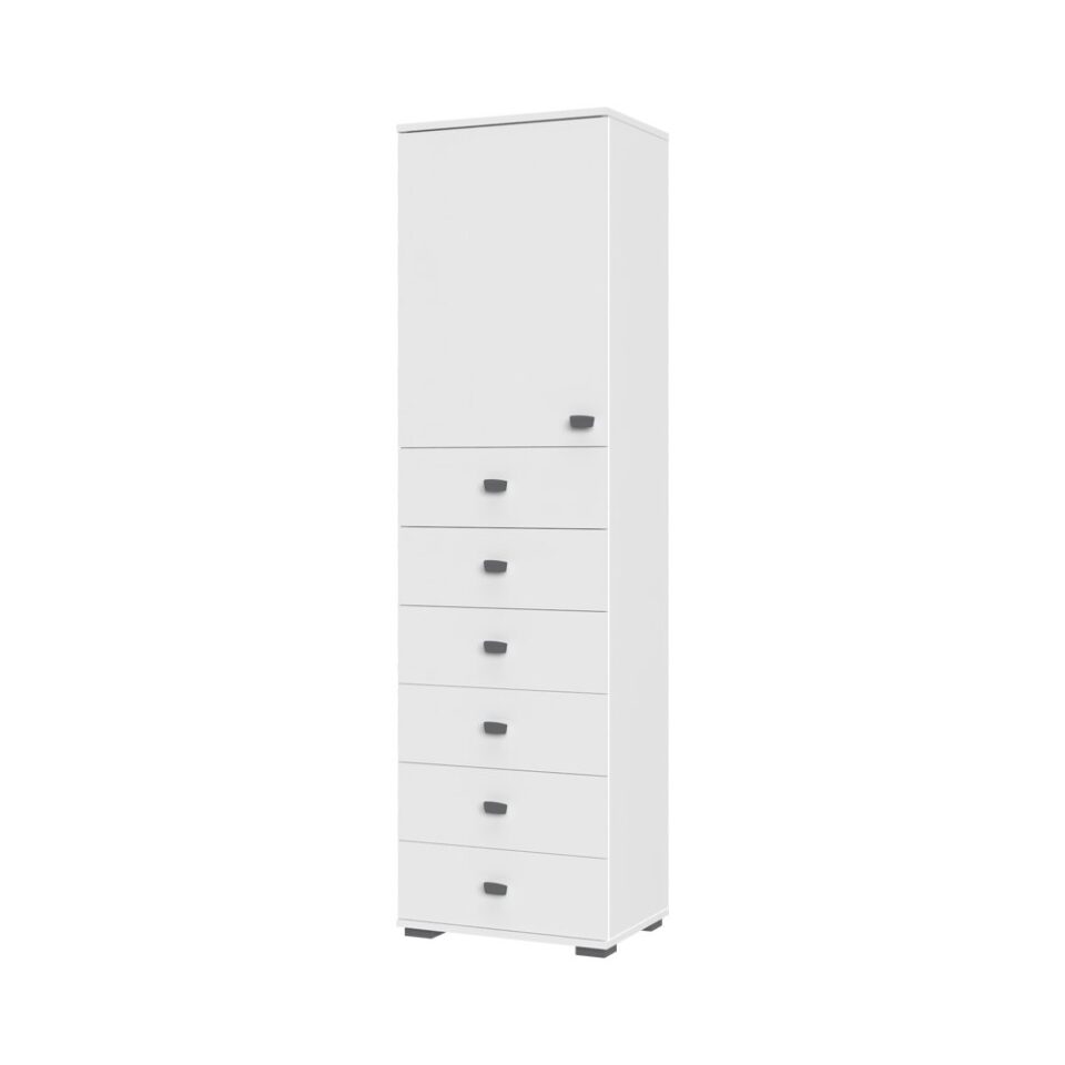 Visoka omara All Room Concept F10, fronte bela